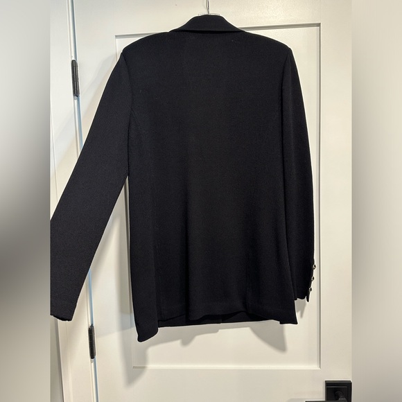 St. John’s Basics by Marie Gray Black Blazer Suit Coat, size 14 - Picture 8 of 9